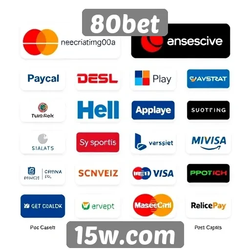 Métodos de pagamento aceitos no 80bet